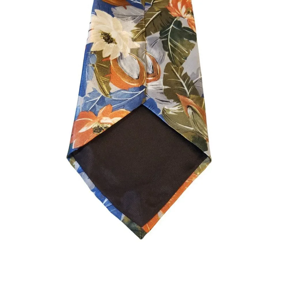 Vintage‎ Wembley Colorful Floral Neck Tie 100 % Polyester Business Wedding Work